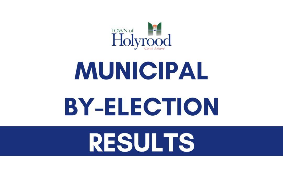 Municipal By-Election Results