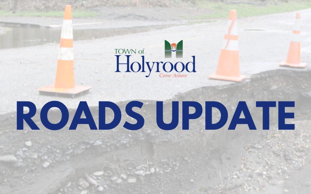 Roads Update – Washouts, Debris & Flooding