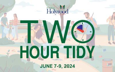Two Hour Tidy – June 7-9