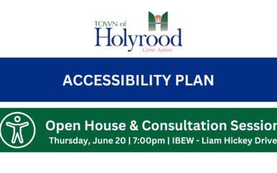 Accessibility Plan – Open House & Consultation Session – June 20
