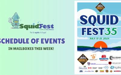 SquidFest – Full Schedule of Events