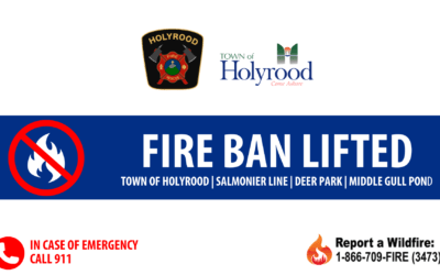 FIRE BAN LIFTED – MONDAY, MAY 12, 2025