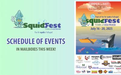 SquidFest Schedules Have Landed!