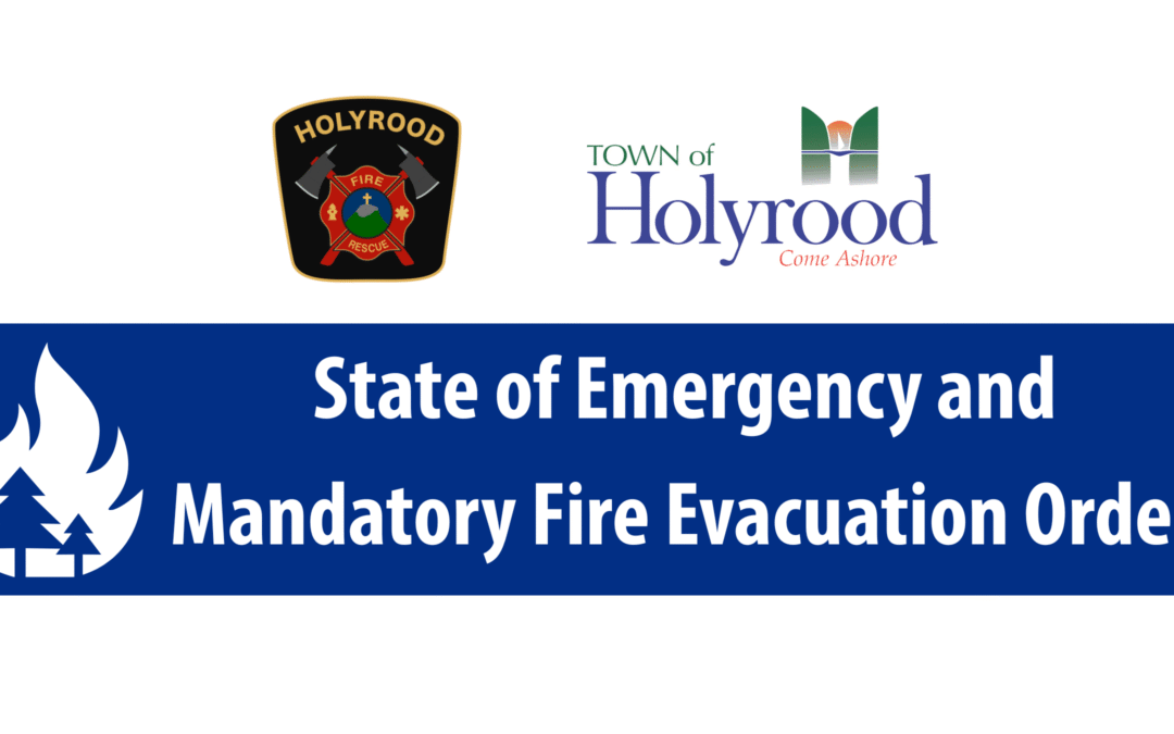 State of Emergency and Mandatory Fire Evacuation Order