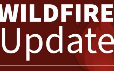 Wildfire Update – 2:00pm August 15, 2025