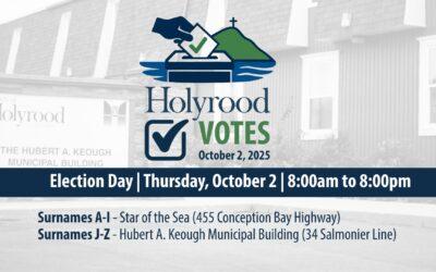 Election Day – Thursday, October 2