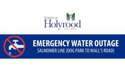 Emergency Water Outage – Salmonier Line (Dog Park to Wall’s Road)