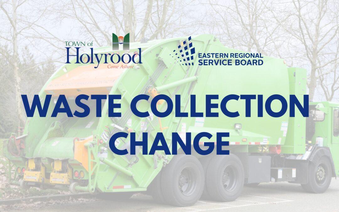 Garbage Collection Change