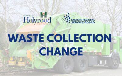 Garbage Collection Change