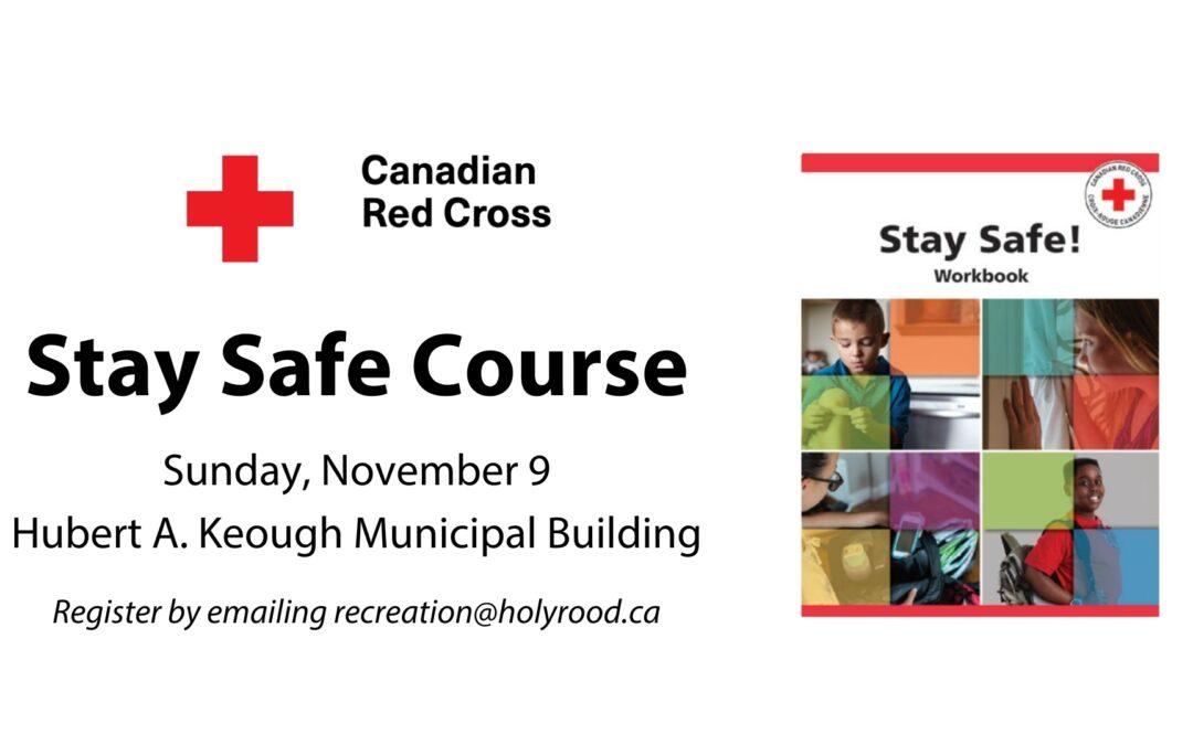 Red Cross Stay Safe Course