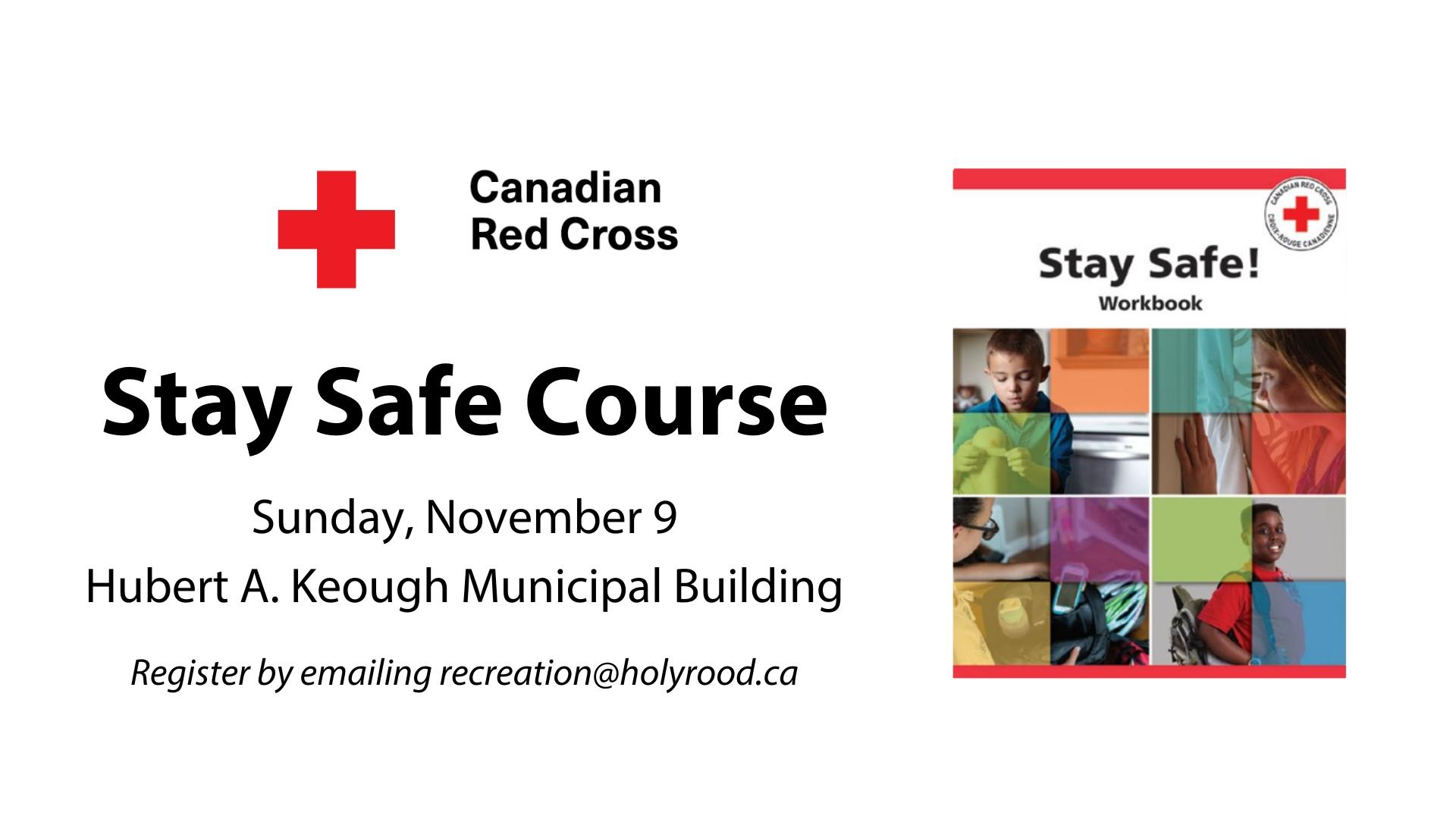 Stay Safe Rprogramme Red Cross Stay Safe Course - Town of Holyrood