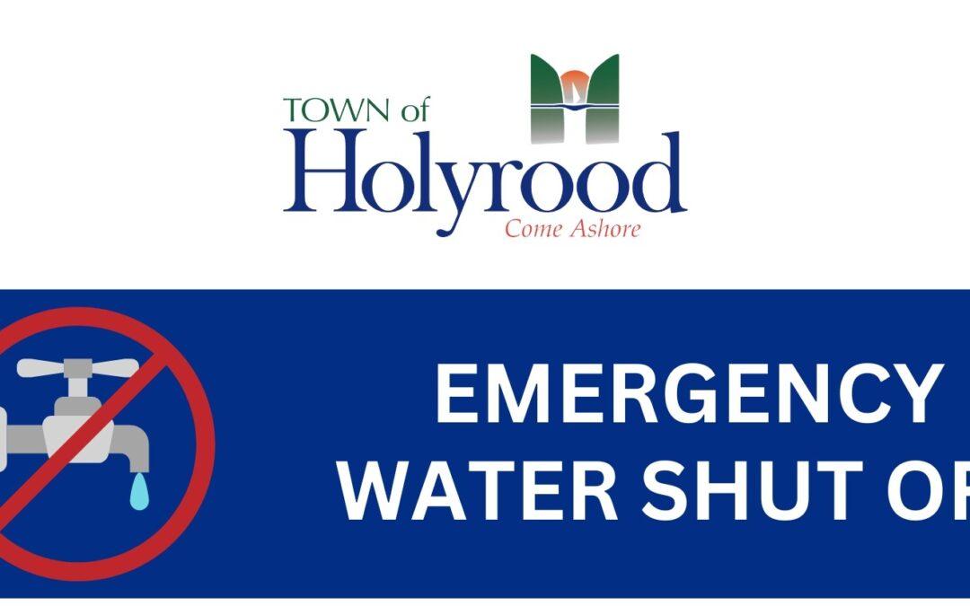 Emergency Water Shut Off – Godson’s Road