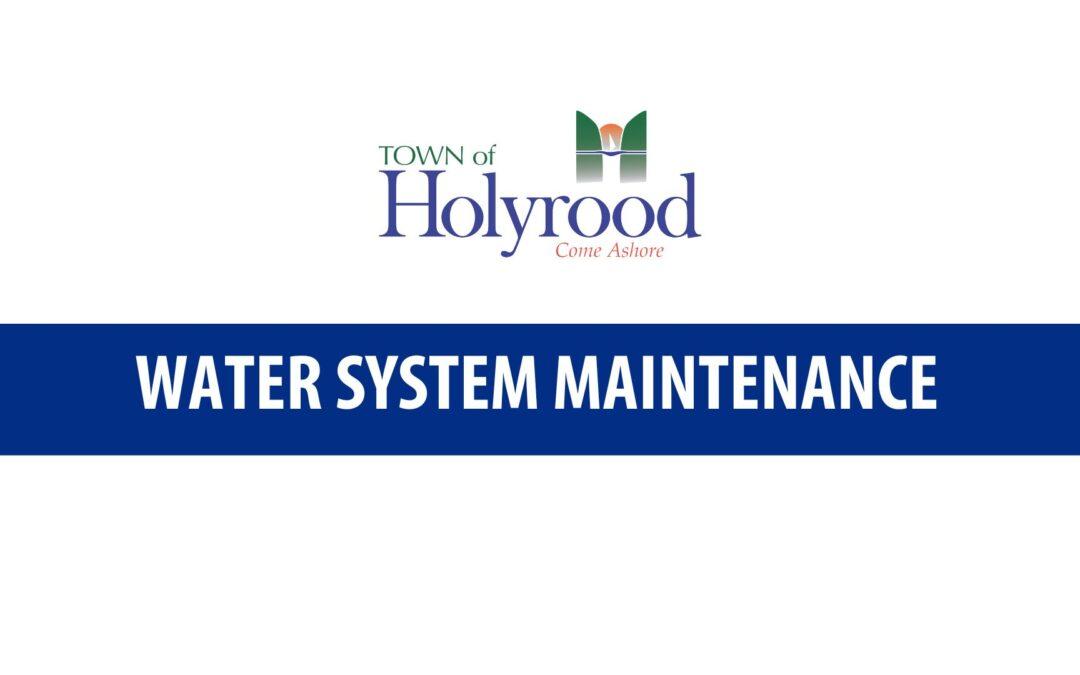 Water System Maintenance