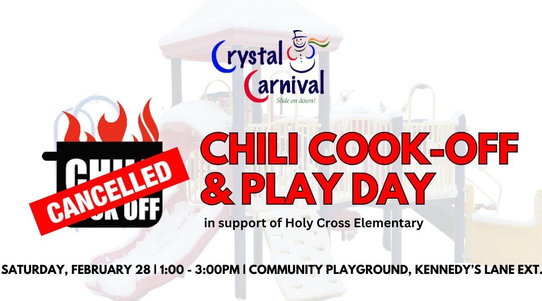 Crystal Carnival – Chili Cook-Off & Family Fun Day – Cancelled