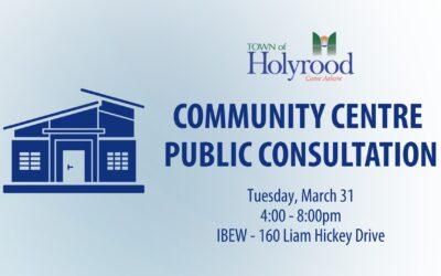 Have Your Say! Community Centre Public Consultation