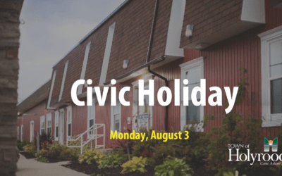 Civic Holiday Closure Notice – Monday, August 3
