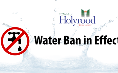 🚱 Temporary Water Ban Now in Effect 🚱